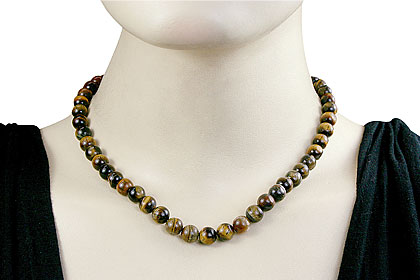 SKU 1228 unique Tiger eye Necklaces Jewelry