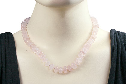 SKU 1241 unique Rose quartz Necklaces Jewelry
