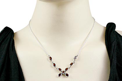 SKU 12618 unique Garnet Necklaces Jewelry