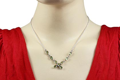 SKU 12638 unique Peridot Necklaces Jewelry