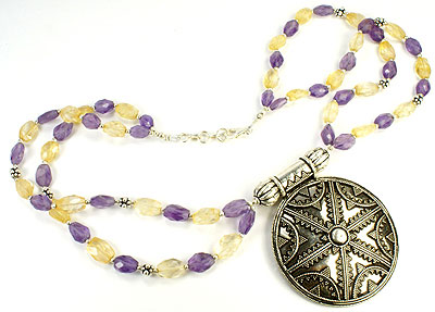 SKU 1310 unique Amethyst Necklaces Jewelry