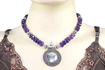 SKU 1403 unique Amethyst Necklaces Jewelry
