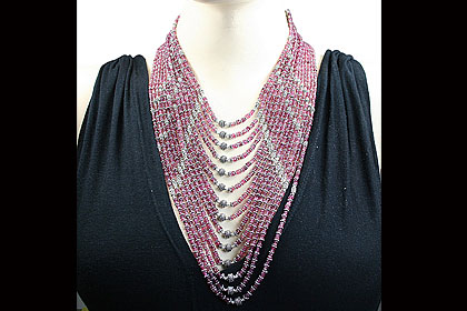 SKU 14073 unique Tourmaline Necklaces Jewelry