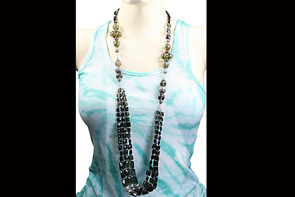 SKU 14076 unique Smoky Quartz Necklaces Jewelry