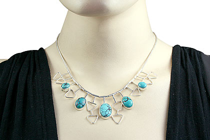 SKU 14371 unique Turquoise Necklaces Jewelry