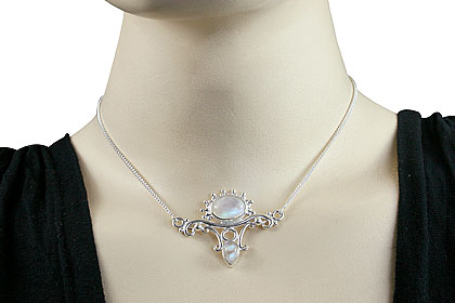 SKU 14383 unique Moonstone Necklaces Jewelry