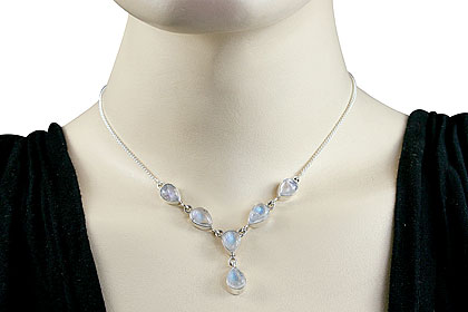SKU 14389 unique Moonstone Necklaces Jewelry