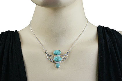 SKU 14441 unique Turquoise Necklaces Jewelry
