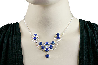 SKU 14457 unique Lapis lazuli Necklaces Jewelry