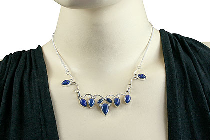 SKU 14461 unique Lapis lazuli Necklaces Jewelry