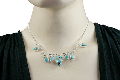SKU 14465 unique Turquoise Necklaces Jewelry