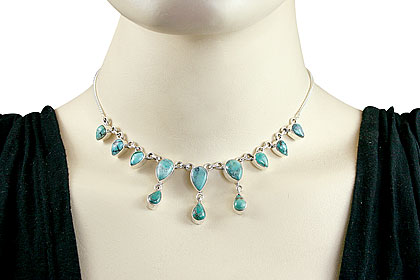 SKU 14477 unique Turquoise Necklaces Jewelry