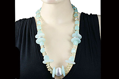 SKU 14539 unique Onyx Necklaces Jewelry