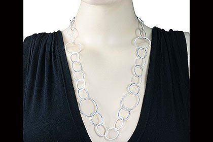 SKU 14558 unique Rose Quartz Necklaces Jewelry