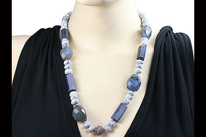 SKU 14824 unique Lapis lazuli Necklaces Jewelry