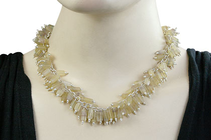 SKU 15010 unique Fluorite Necklaces Jewelry