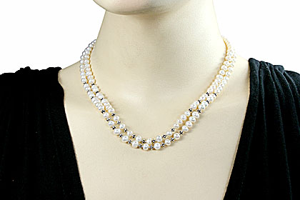 SKU 15073 unique Pearl Necklaces Jewelry