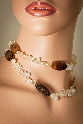 SKU 15177 unique Citrine Necklaces Jewelry