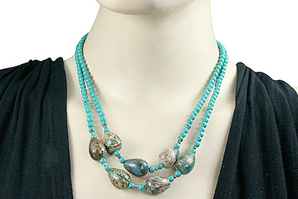SKU 15184 unique Turquoise Necklaces Jewelry