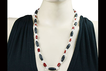 SKU 15435 unique Lava Necklaces Jewelry