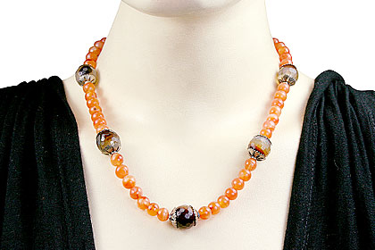 SKU 15559 unique Carnelian Necklaces Jewelry