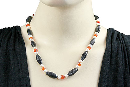 SKU 15570 unique Lava Necklaces Jewelry