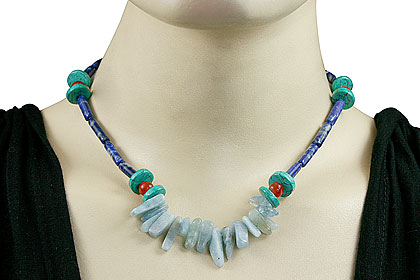 SKU 15572 unique Lapis lazuli Necklaces Jewelry