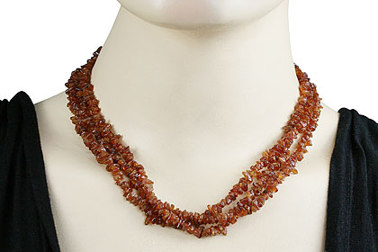 SKU 16366 unique Hessonite Necklaces Jewelry