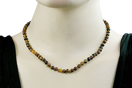 SKU 3017 unique Tiger eye Necklaces Jewelry