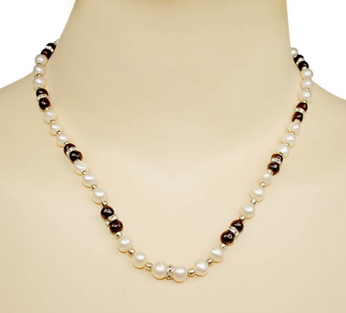 SKU 3059 unique Pearl Necklaces Jewelry