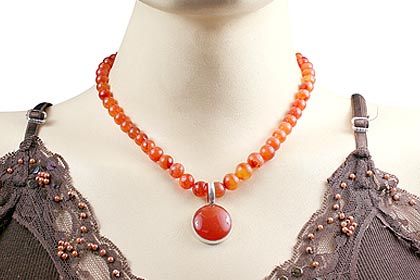 SKU 429 unique Carnelian Necklaces Jewelry