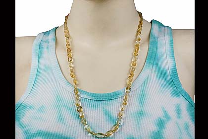 SKU 442 unique Citrine Necklaces Jewelry