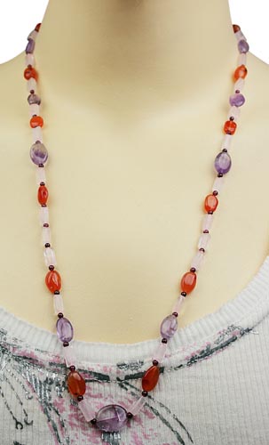 SKU 463 unique Amethyst Necklaces Jewelry
