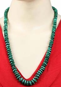 SKU 558 unique Malachite Necklaces Jewelry