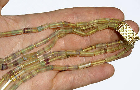SKU 6300 unique Fluorite Necklaces Jewelry