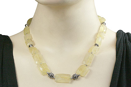 SKU 6390 unique Citrine Necklaces Jewelry