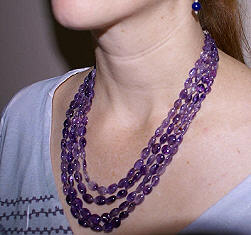 SKU 6842 unique Amethyst Necklaces Jewelry