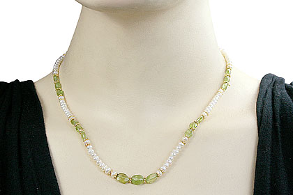 SKU 6969 unique Peridot Necklaces Jewelry