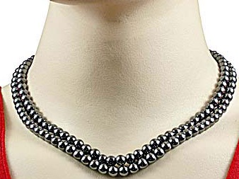 SKU 703 unique Hematite Necklaces Jewelry
