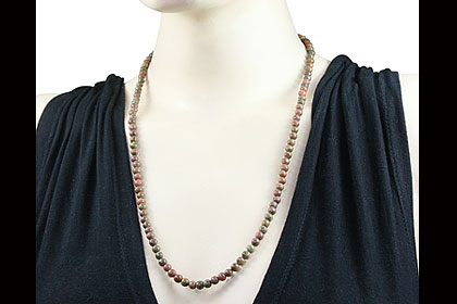 SKU 705 unique Unakite Necklaces Jewelry