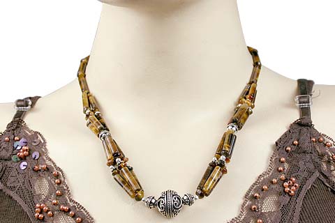 SKU 706 unique Tiger eye Necklaces Jewelry