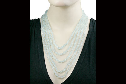 SKU 7184 unique Aquamarine Necklaces Jewelry