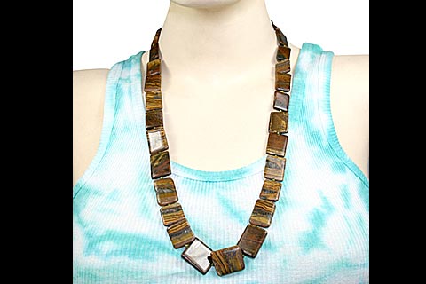 SKU 7362 unique Tiger eye Necklaces Jewelry
