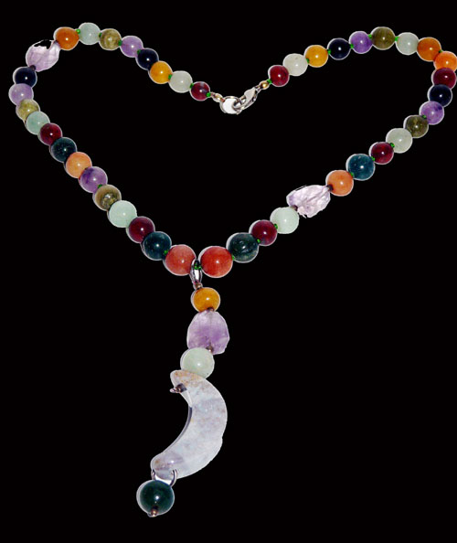 SKU 7398 unique Moonstone Necklaces Jewelry