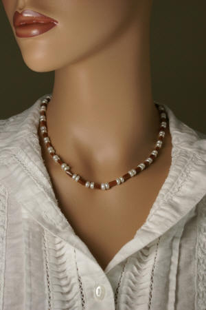 SKU 7400 unique Pearl Necklaces Jewelry
