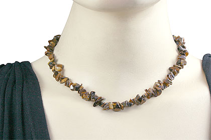 SKU 7406 unique Tiger eye Necklaces Jewelry