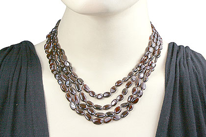 SKU 7446 unique Garnet Necklaces Jewelry