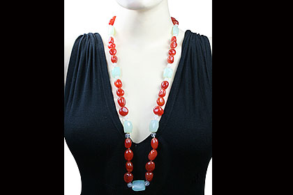 SKU 7459 unique Carnelian Necklaces Jewelry
