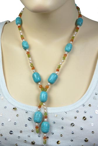 SKU 7474 unique Turquoise Necklaces Jewelry