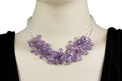 SKU 7487 unique Pearl Necklaces Jewelry